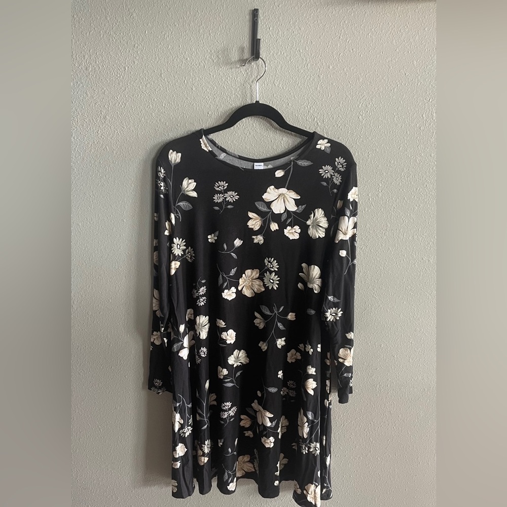 Womens L Long Sleeve Dress